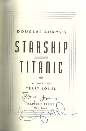 Douglas Adam's Starship Titanic. Terry JONES, Douglas ADAMS.