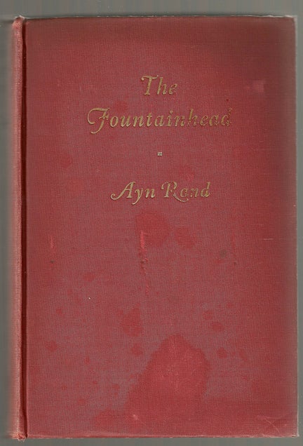 Item #10094 The Fountainhead. Ayn RAND.