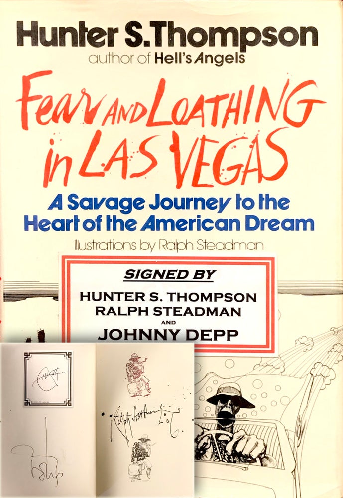 Item #10103 Fear And Loathing In Las Vegas (SOLD). Hunter S. THOMPSON.