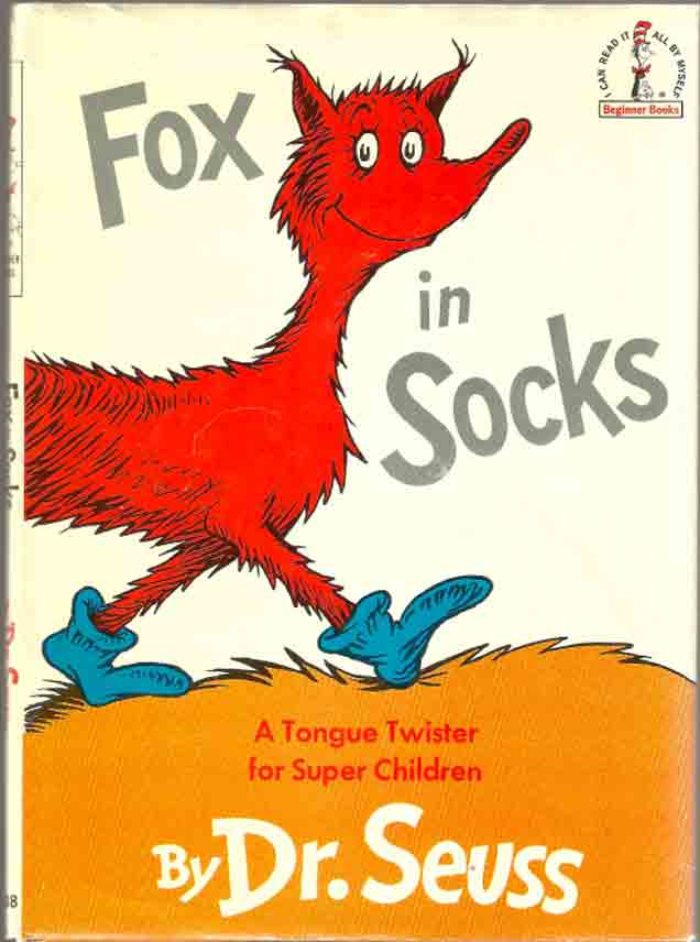 Item #10109 Fox In Socks. SEUSS DR.