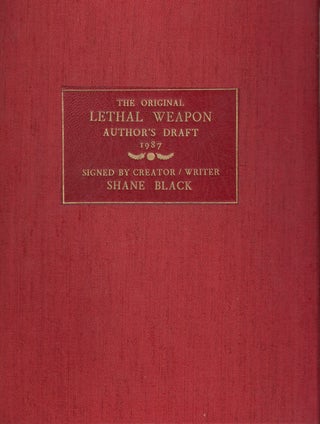 Lethal Weapon (Signed Shooting Script)