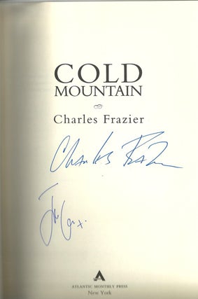 Item #10138 Cold Mountain. Charles FRAZIER
