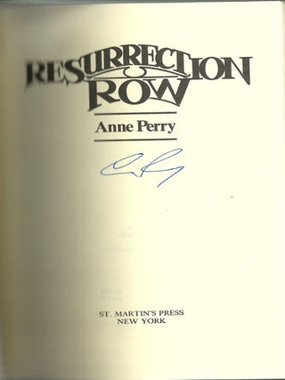 Resurrection Row