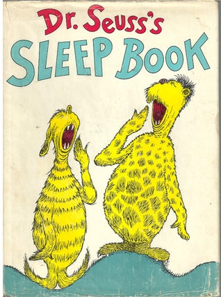 Item #10202 Dr Seuss's Sleep Book. SUESS Dr