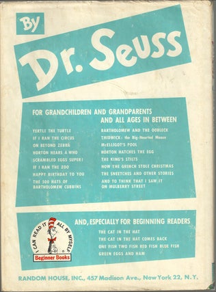 Dr Seuss's Sleep Book