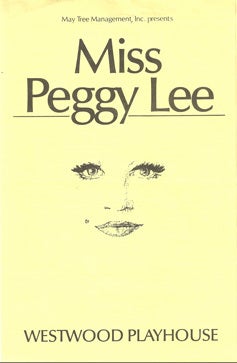 Miss Peggy Lee