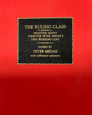 Item #10263 THE RULING CLASS. Peter BARNES