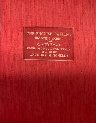 Item #10264 THE ENGLISH PATIENT. Anthony MINGHELLA