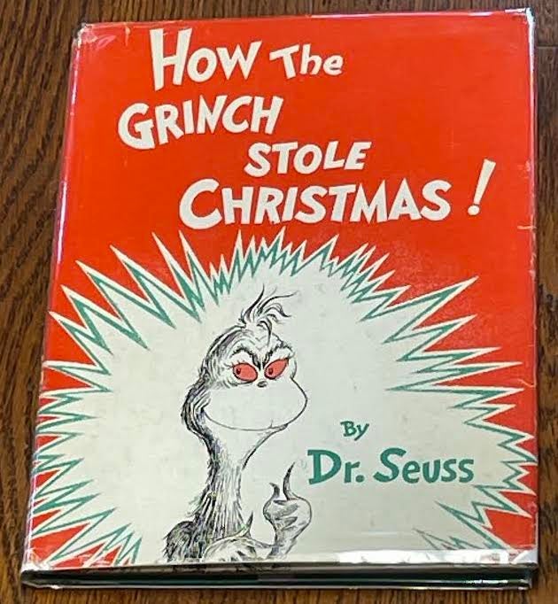 Item #10305 HOW THE GRINCH STOLE CHRISTMAS! DR. SEUSS.