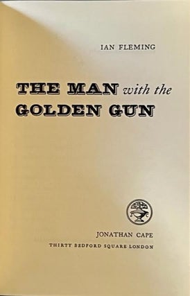 THE MAN WITH THE GOLDEN GUN