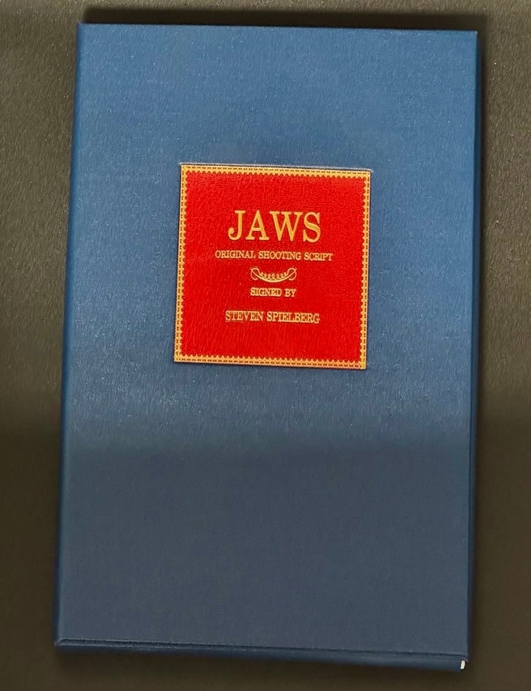 Item #10572 JAWS. Carl GOTTLEIB, Peter BENCHLEY.