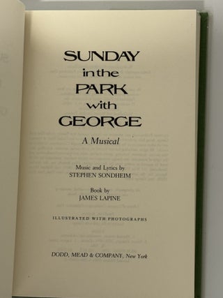 SUNDAY IN THE PARK WITH GEORGE